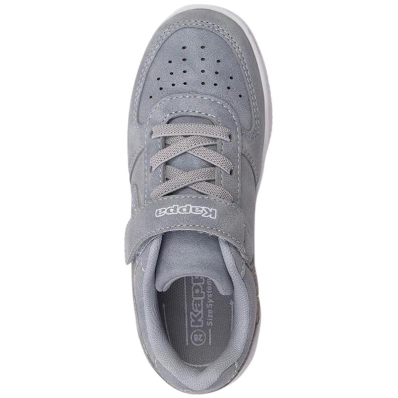 Zapatos para niños Kappa Bash gris-blanco 260852SCK 6510 2