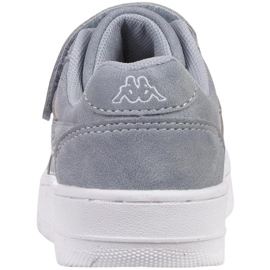 Zapatos para niños Kappa Bash gris-blanco 260852SCK 6510 4