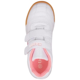 Zapatillas Kappa Kickoff K blanco y rosa 260509K 1072 2