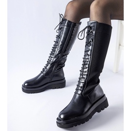 Botas Geronimo negras con aislamiento alto negro 1 Botas Geronimo negras con aislamiento alto negro 1