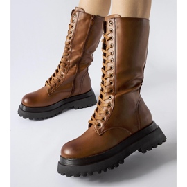 Botas altas marrones con aislamiento de Upton marrón 1 Botas altas marrones con aislamiento de Upton marrón 1