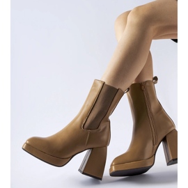 Botines marrones con aislamiento de Adamo marrón 1