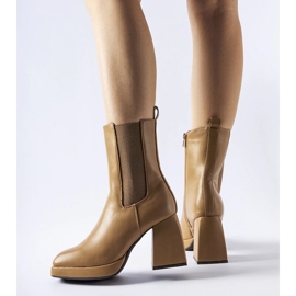 Botines marrones con aislamiento de Adamo marrón 2