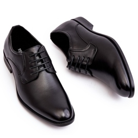 Zapatos Hombre Piel Negro Harene 4
