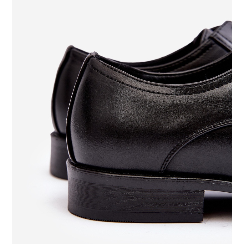 Zapatos Hombre Piel Negro Harene 2