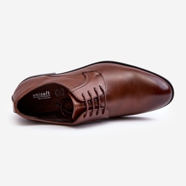 Zapatos de piel Harene de hombre de color marrón 2