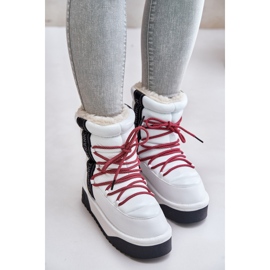 Botas de Nieve Mujer Suela Gruesa Vegana D.Franklin DFSH371007 Blanco 9