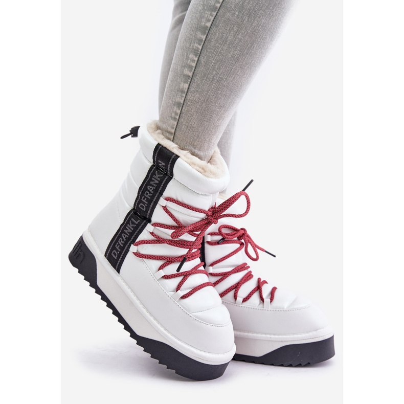 Botas de Nieve Mujer Suela Gruesa Vegana D.Franklin DFSH371007 Blanco 1 Botas de Nieve Mujer Suela Gruesa Vegana D.Franklin DFSH371007 Blanco 1