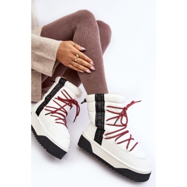 Botas de Nieve Mujer Suela Gruesa Vegana D.Franklin DFSH371007 Blanco 2 Botas de Nieve Mujer Suela Gruesa Vegana D.Franklin DFSH371007 Blanco 2