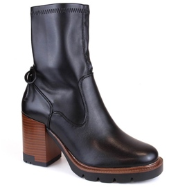 Botines aislantes y plataforma Potocki W WOL200, negro 1