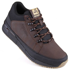 Botines Bustagrip M MRM5F de piel, marrón 1