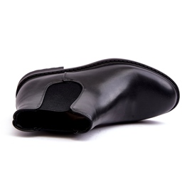 Diamantique Botas Chelsea Hombre Bajas Negras Dymidi negro 1