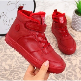 Zapatos aislantes Big Star GG374042 INT1435C rojo 1 Zapatos aislantes Big Star GG374042 INT1435C rojo 1