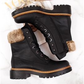 Botas Rieker con piel W 72630 R484 negro 5
