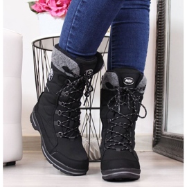 Botas de nieve impermeables American Club W AM516A negro 2