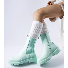 Botines Bethesda verde claro ligeramente aislantes 2