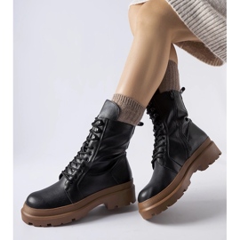 Zapatillas negras con suela Quennie de colores. negro 1 Zapatillas negras con suela Quennie de colores. negro 1