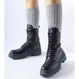 Zapatillas negras con suela Quennie de colores. negro 1 Zapatillas negras con suela Quennie de colores. negro 1