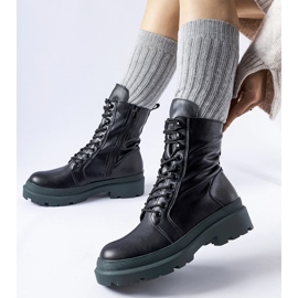 Zapatillas negras con suela Quennie de colores. negro 2 Zapatillas negras con suela Quennie de colores. negro 2