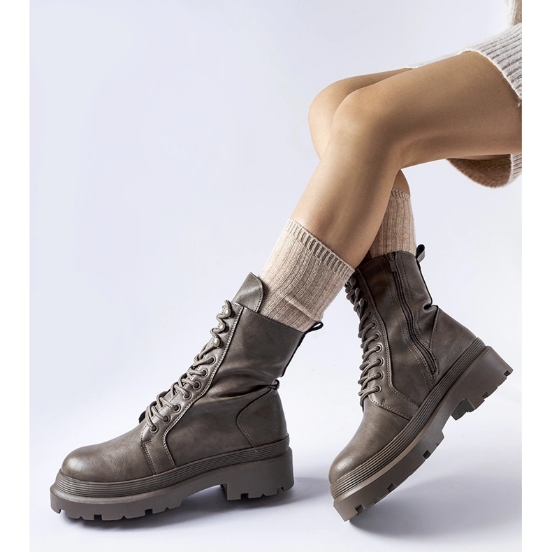 Botas grises con protector Zacharie 1 Botas grises con protector Zacharie 1