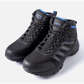 Zapatos trekking hombre Venanzio negros 1