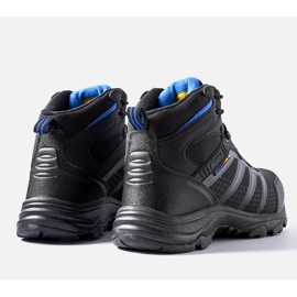 Zapatos trekking hombre Venanzio negros 3