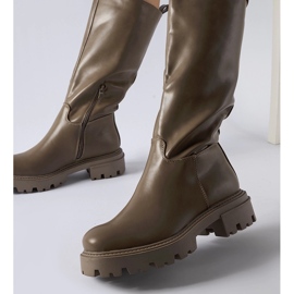 Botas planas marrones con aislamiento de Meana marrón 1