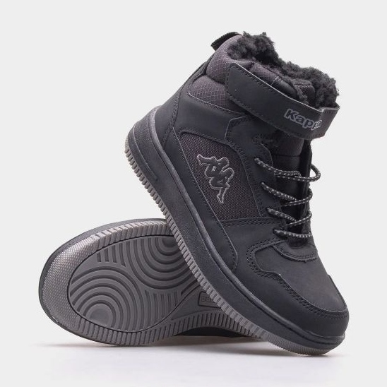 Zapatillas Kappa Shab Fur K Jr 260991K-1111 negro 1