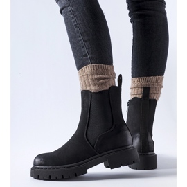 Botines Piedalue negro mate con aislamiento 1 Botines Piedalue negro mate con aislamiento 1