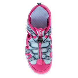 Sandalias Hi-Tec Sanev Jr 92800490121 rosado 1