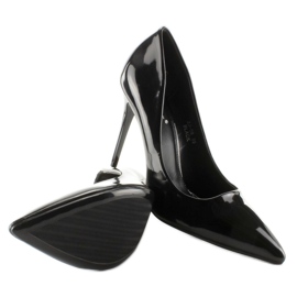 Hermosa, clásica mujer ZJ-08 Black negro 4
