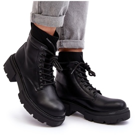 Botas De Mujer Con Calcetín Negro Rivella 11