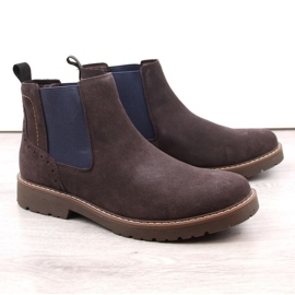 Filippo M PAW499B Botines de piel, marrón 1