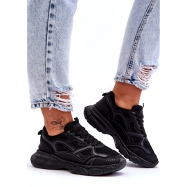 Deportivas negras mujer negro 2