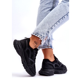 Deportivas negras mujer negro 3