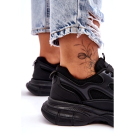 Deportivas negras mujer negro 5