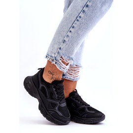 Deportivas negras mujer negro 6