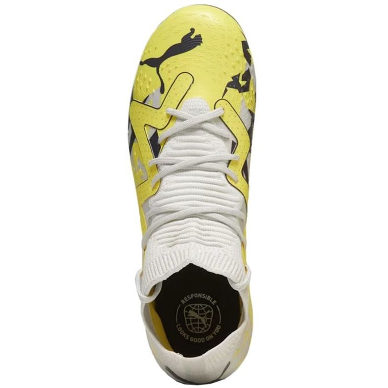 Zapatillas de fútbol Puma Future Match FG/AG Jr 107384 04 blanco 1