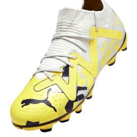 Zapatillas de fútbol Puma Future Match FG/AG Jr 107384 04 blanco 3