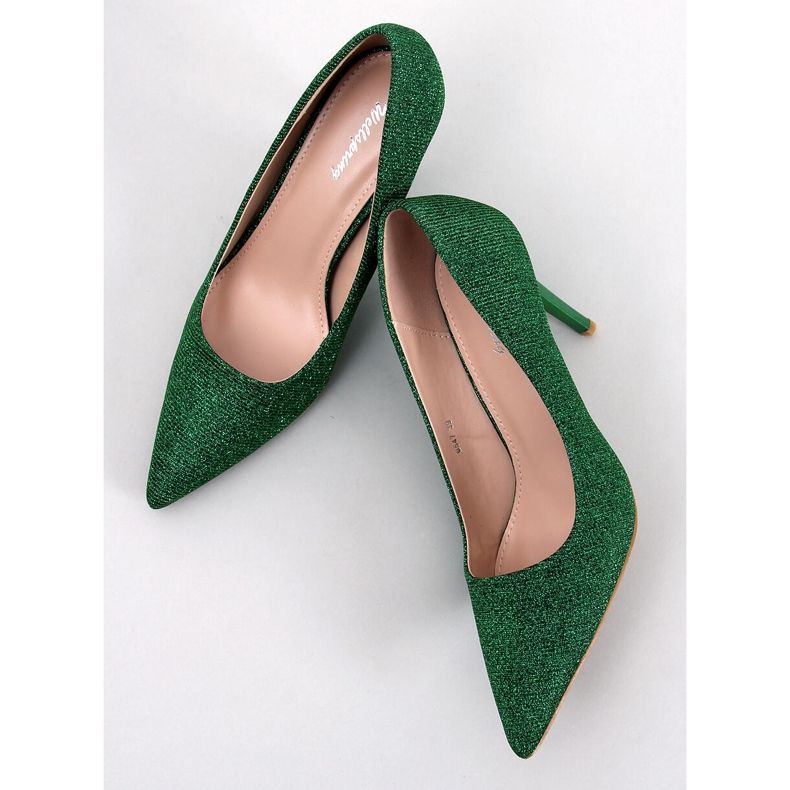 Tacones altos de mujer Maineri Green verde 1