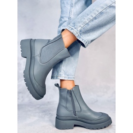 Botas Carey LT.BLUE Jodhpur azul 3