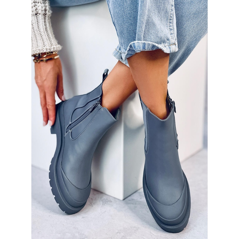 Botas Carey LT.BLUE Jodhpur azul 1