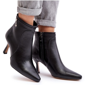 Botines Mujer Piel Maciejka 06301-01 Negro 11