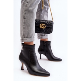 Botines Mujer Piel Maciejka 06301-01 Negro 9