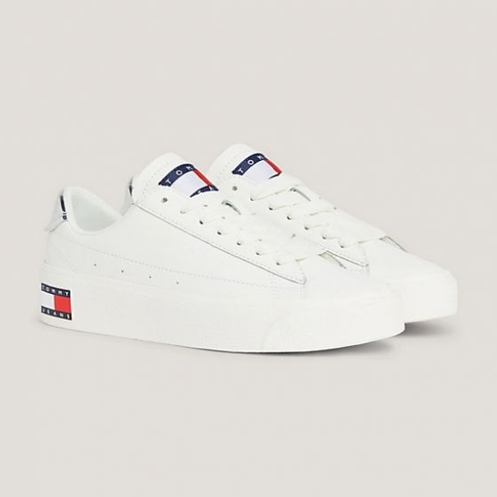 Zapatillas Tommy Hilfiger Vulc Lealther Plat Lc M EN0EN02284YBL blanco 1 Zapatillas Tommy Hilfiger Vulc Lealther Plat Lc M EN0EN02284YBL blanco 1
