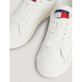 Zapatillas Tommy Hilfiger Vulc Lealther Plat Lc M EN0EN02284YBL blanco 2