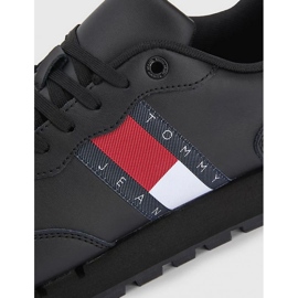Tommy Hilfiger Zapatos Leather Runner Ess M EM0EM008980GK negro 2