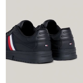 Tommy Hilfiger Zapatos Supercup Leather Stripes M FM0FM048240GQ negro 1