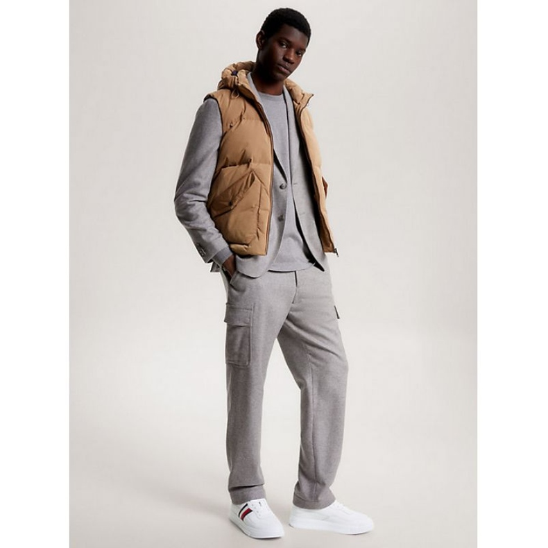 Tommy Hilfiger Zapatillas Supercup Lealther Stripes M FM0FM04824YBS blanco 1