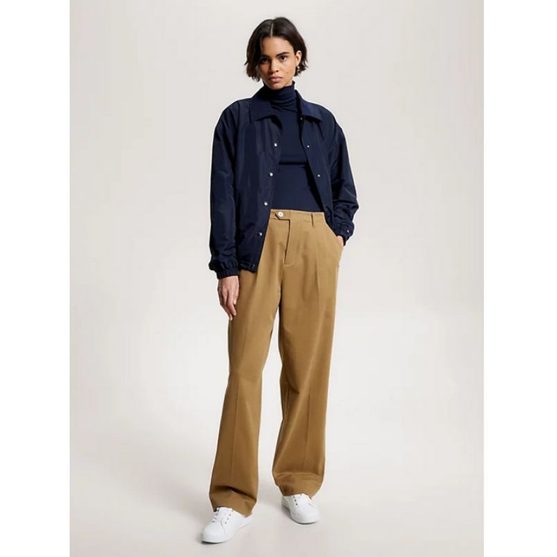 Tommy Hilfiger Golden Hw Court Sneaker W Calzado FW0FW075600K7 blanco 1 Tommy Hilfiger Golden Hw Court Sneaker W Calzado FW0FW075600K7 blanco 1